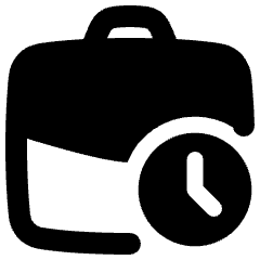 Business Work History Icon from Plump Remix Set