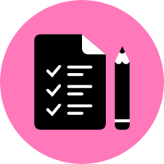 Checklist Icon from Kameleon Pop Set