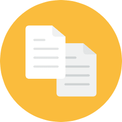 Documents Icon from Kameleon Colors Set