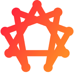 Enneagram Icon from Sharp Gradient Set