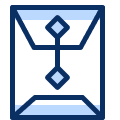 Envelope Icon from Cyber Duotone Set