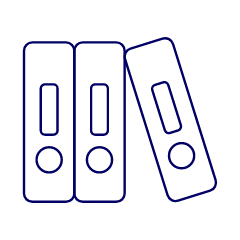 File Binder Illustration from UX Line Set