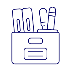 File Box Illustration from UX Line Set