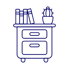 File Drawer 3 Illustration from UX Line Set