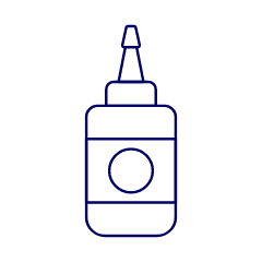 Glue Bottle 1 Illustration from UX Line Set
