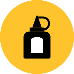 Glue Icon from Kameleon Pop Set