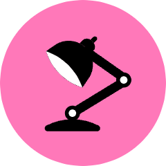 Lamp Icon from Kameleon Pop Set