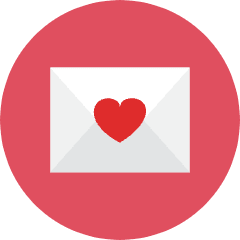 Love Letter Icon from Kameleon Colors Set