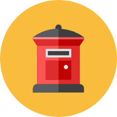 Mailbox 2 Icon from Kameleon Colors Set