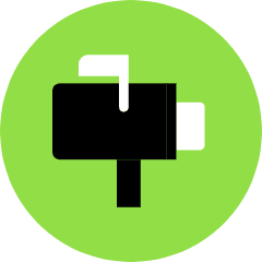 Mailbox Icon from Kameleon Pop Set