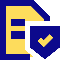 Nda Contract Document Icon from Sharp Pop Set