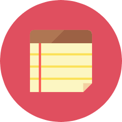 Note Icon from Kameleon Colors Set