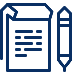 Notepad Icon from Cyber Line Set