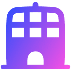Office Building 2 Icon from Plump Gradient Set