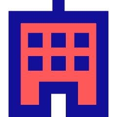 Office Building 2 Icon from Sharp Pop Set