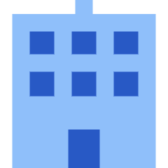 Office Building 2 Icon from Sharp Flat Set