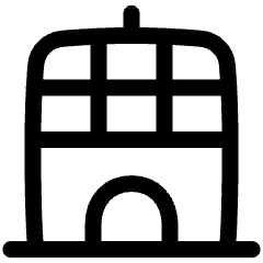 Office Building 2 Icon from Plump Line Set