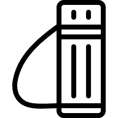 Office Paper Holder Tube Icon from Ultimate Light Set