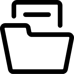 Office Folder Icon from Ultimate Regular Set