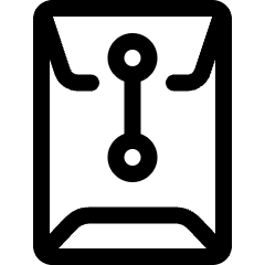 Office Folder Sealed Icon from Ultimate Regular Set