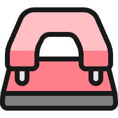 Office Hole Puncher Icon from Ultimate Colors Set