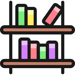 Office Shelf 1 Icon from Ultimate Colors Set