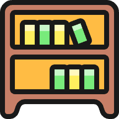 Office Shelf Icon from Ultimate Colors Set