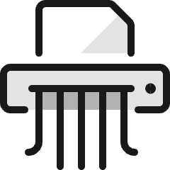 Office Shredder 1 Icon from Ultimate Colors Set