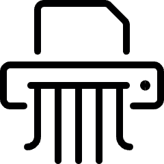 Office Shredder 1 Icon from Ultimate Light Set