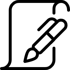 Office Sign Document Icon from Ultimate Light Set