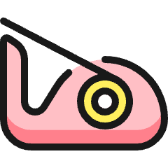 Office Tape 2 Icon from Ultimate Colors Set