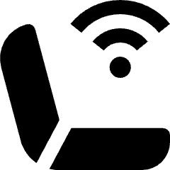 Office Wifi Icon from Nova Solid Set