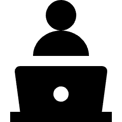 Office Working Area Icon from Nova Solid Set