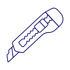 Paper Cutter 1 Illustration from UX Line Set