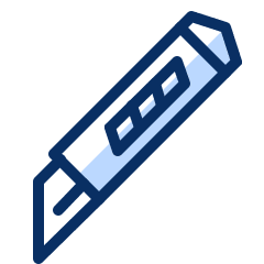 Paper Cutter Icon from Cyber Duotone Set