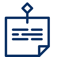 Paper Pin Icon from Cyber Line Set