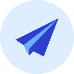 Paper Plane Icon from Kameleon Duo Set