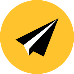 Paper Plane Icon from Kameleon Pop Set