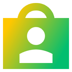 Portfolio Icon from Sharp Gradient Set