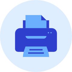 Printer Icon from Kameleon Duo Set