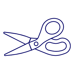Scissors 1 Illustration from UX Line Set
