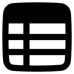 Table Icon from Plump Remix Set