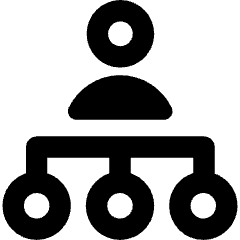 Work Organization Icon from Core Remix Set