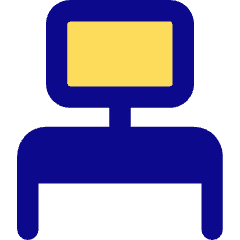 Workspace Desk Icon from Core Pop Set