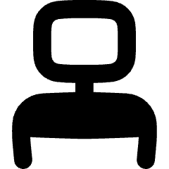 Workspace Desk Icon from Flex Solid Set