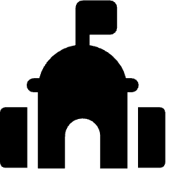 Embassy Building 1 Icon from Ultimate Bold Set