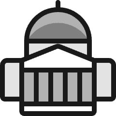 Official Building Icon from Ultimate Colors Set