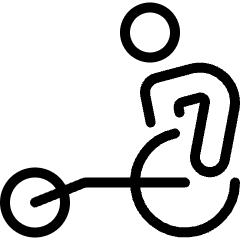 Paralympics Race Icon from Ultimate Light Set