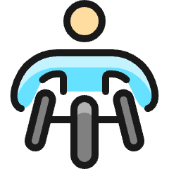 Paralympics Racing Icon from Ultimate Colors Set