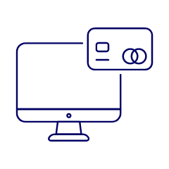 Online Card 2 Illustration from UX Line Set